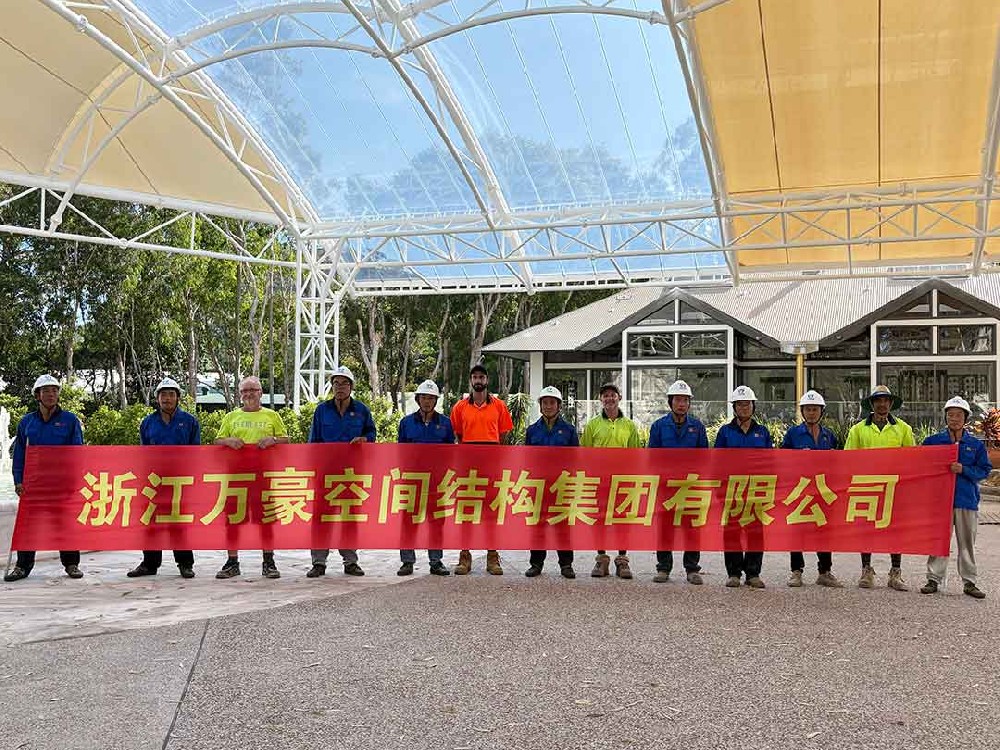 澳大利亞噴泉廣場雙膜天幕驚艷落地，ETFE+PTFE演繹建筑黑科技