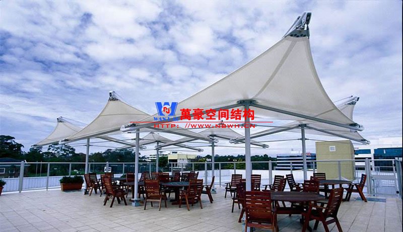 南昌膜結構度假山莊景觀造型工程