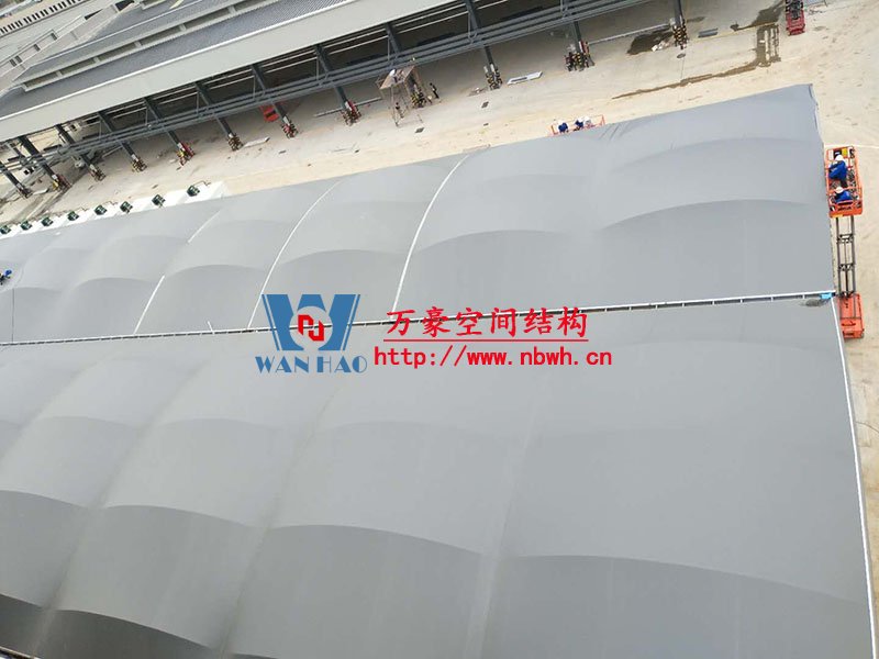 奉化方橋農副鋼膜結構雨棚